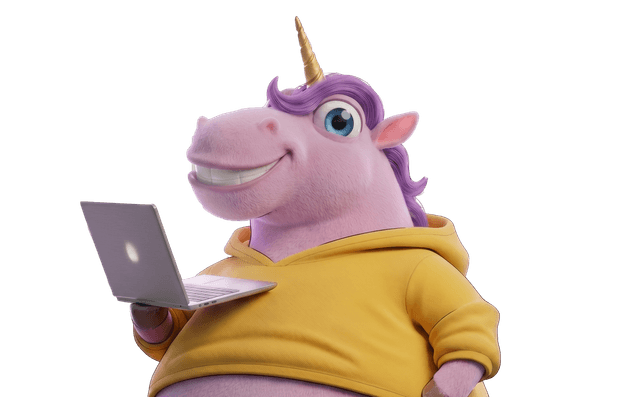 AdUnicorn mascot